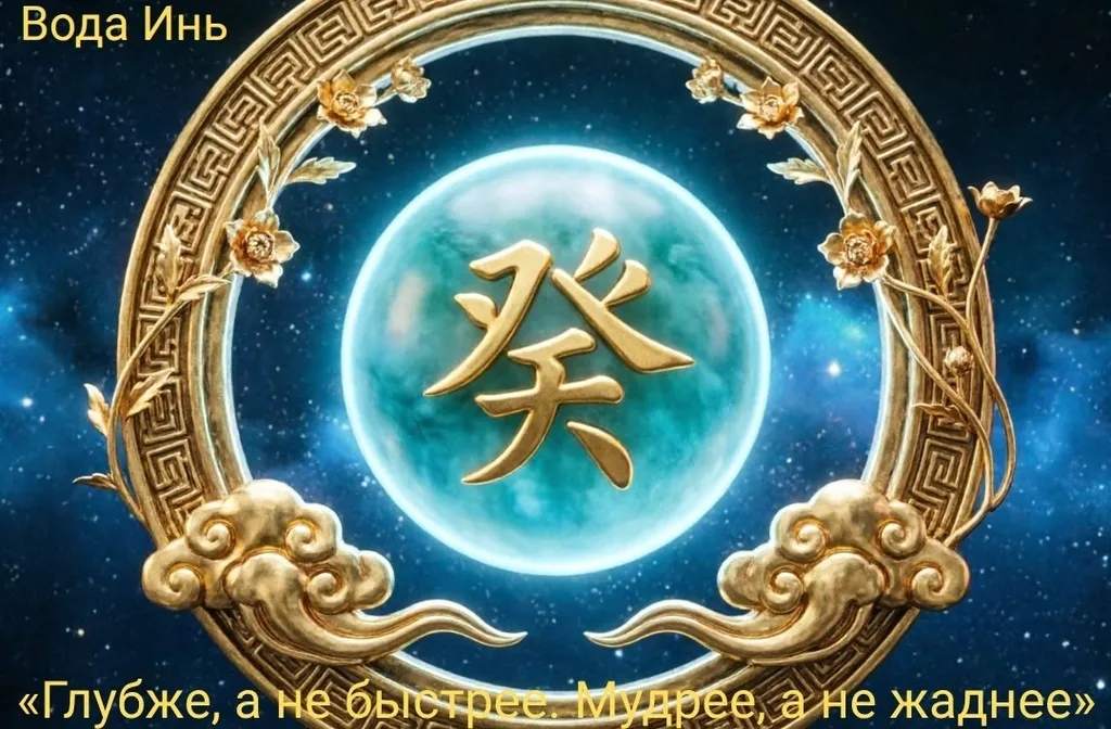 Вода Инь (Гуй 癸). Девиз на месяц Огненного Петуха