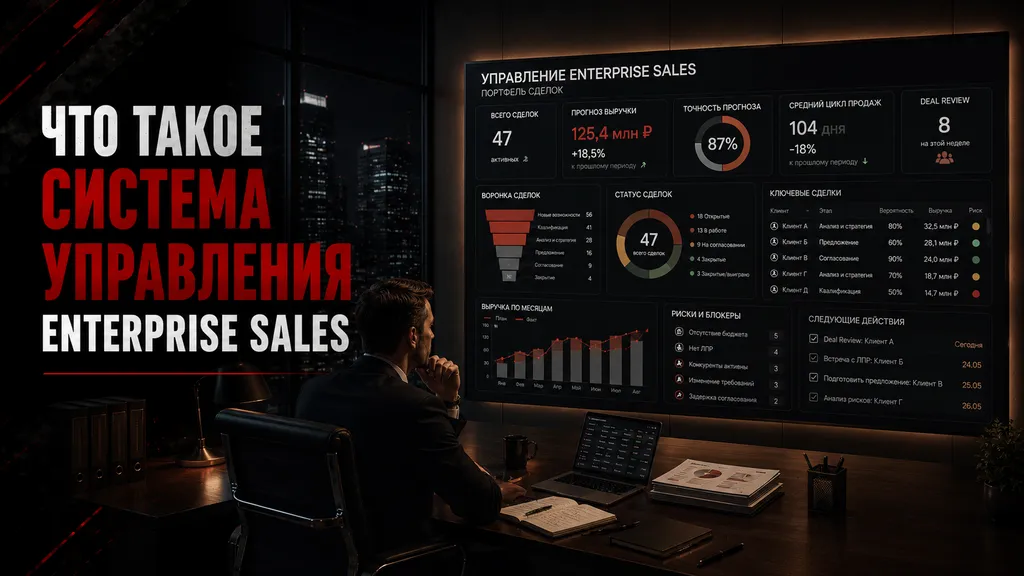 Курс Enterprise Sales. Урок 6.1. Что такое система управления Enterprise Sales