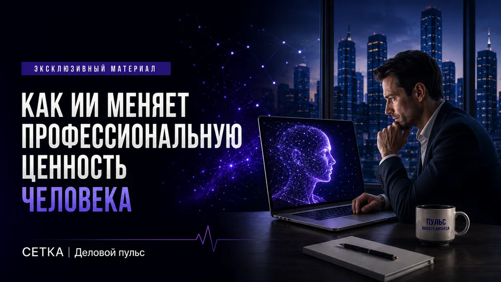 СЕТКА | Деловой пульс (выпуск 2). Как ИИ меняет профессиональную ценность человека