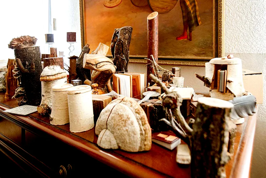 Фото: Александр Бурый - Разнообразные" шкатулки" для миниатюрных книг