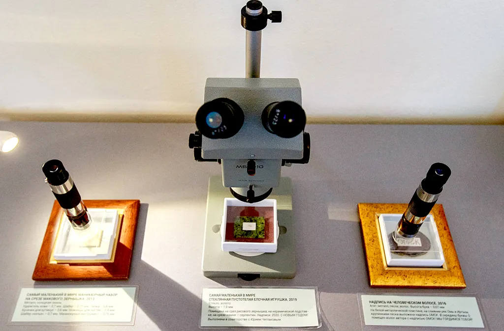 Фото: Александр Бурый - Большинство шедевров Анатолия Коненко можно рассмотреть только в микроскоп