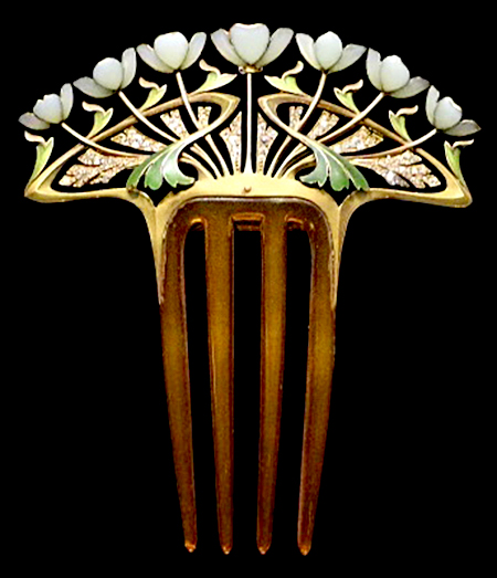 Рене Лалик. Гребень. Ок. 1902. Музей Орсе