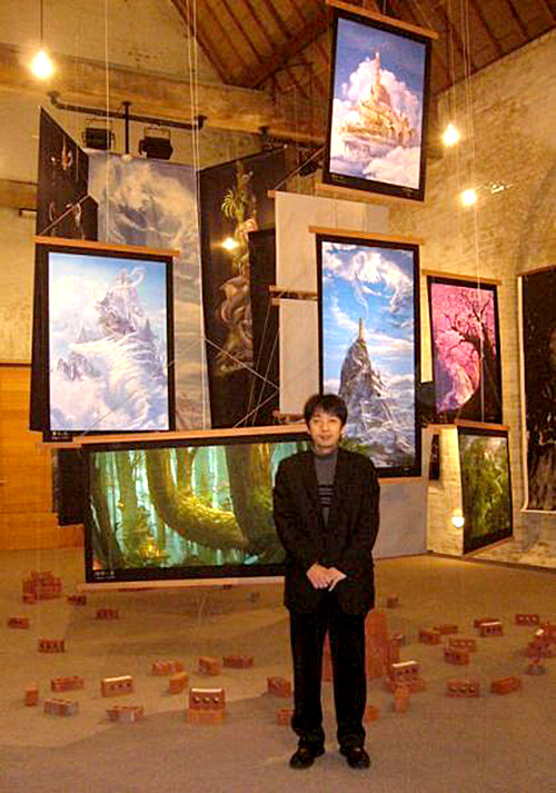 Фрагмент публикации «Сказочно — фантазийный сюрреалист Kazumasa Uchio»