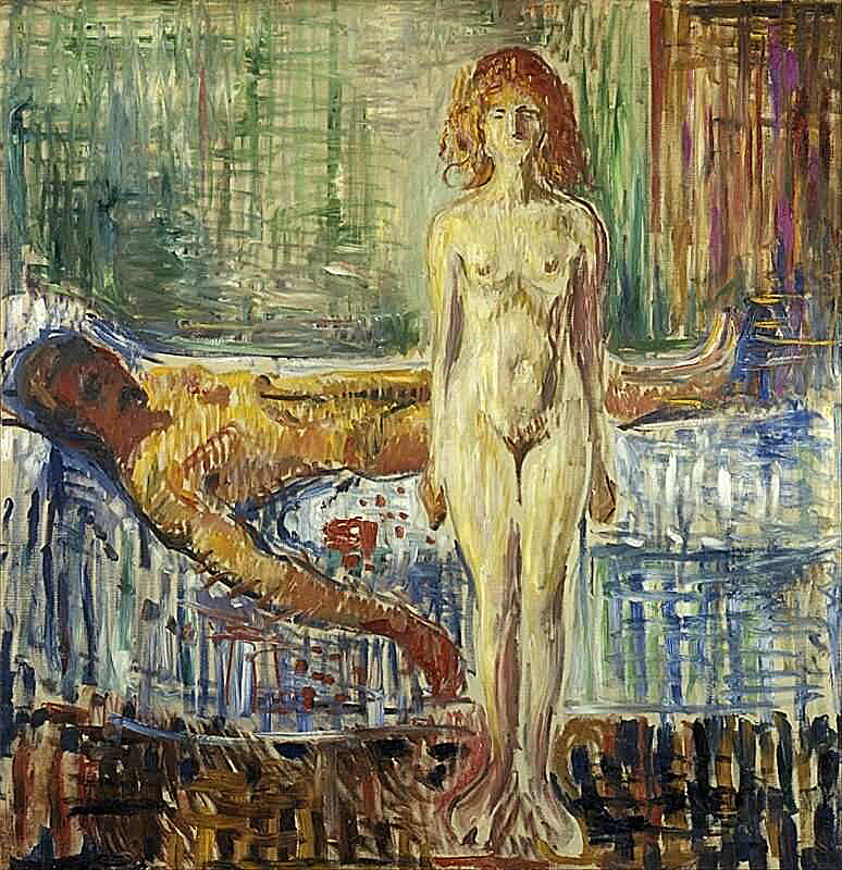 «Смерть Марата II», Эдвард Мунк, 1907 год, музей Мунка, Осло