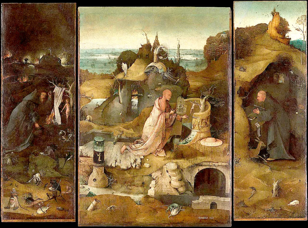 Триптих. Святые отшельники Gallerie dell'Accademia