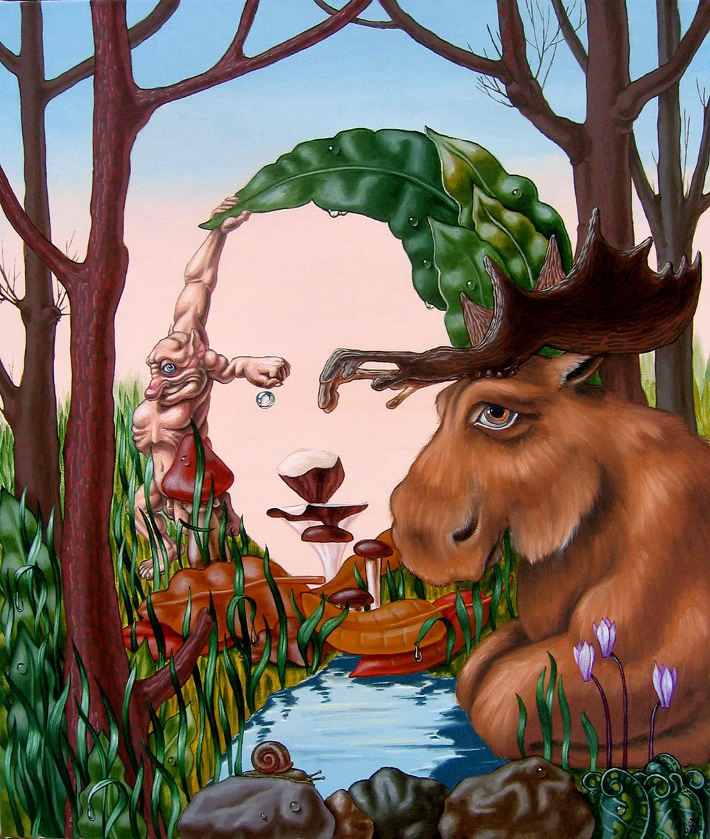 Мона Лиза (Волшебный лес эпохи Ренесанса)